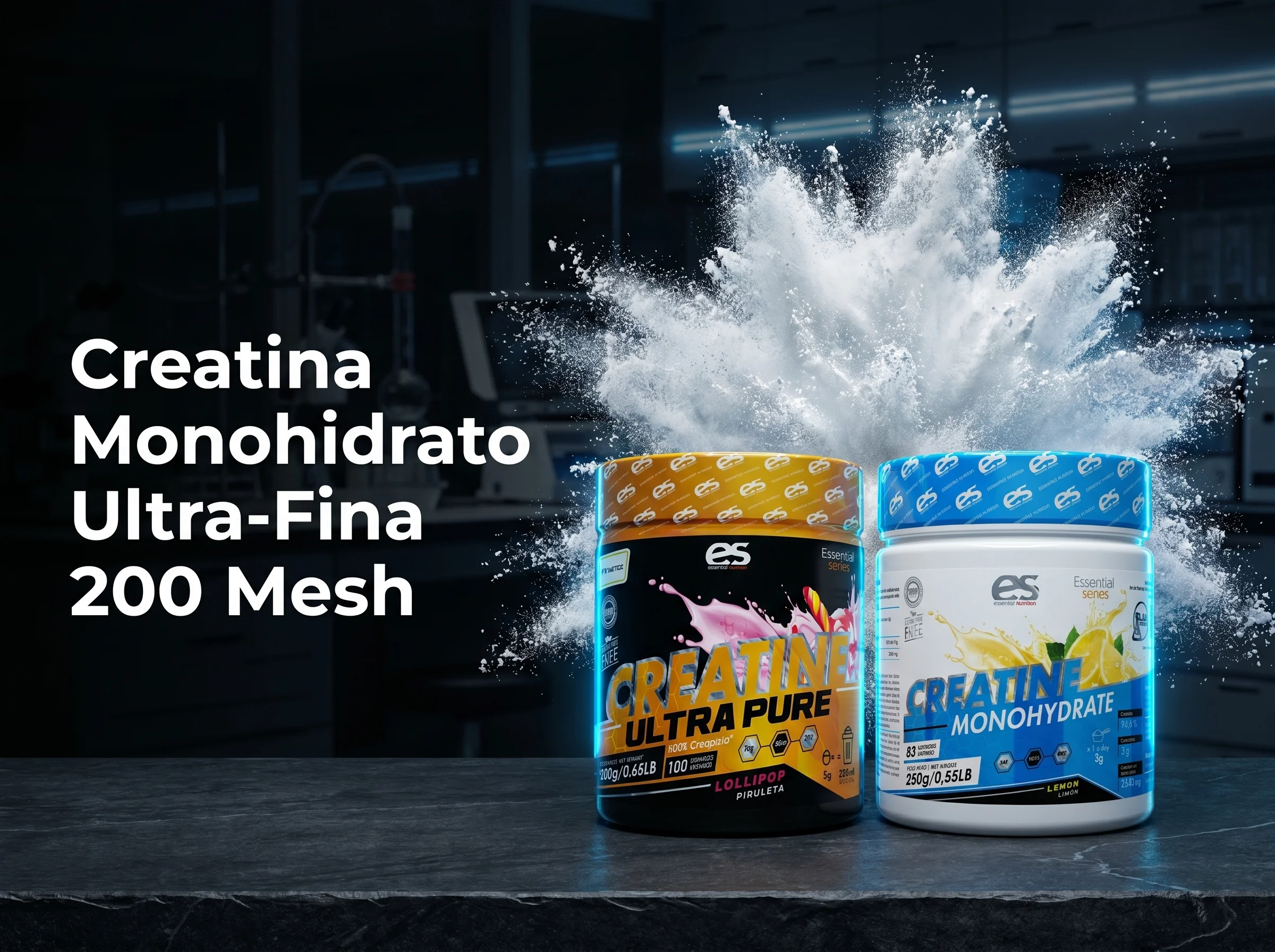 Creatina Ultra Pure 200 mesh — Máxima absorción